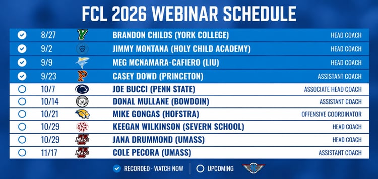 FCL 2026 Webinar Schedule