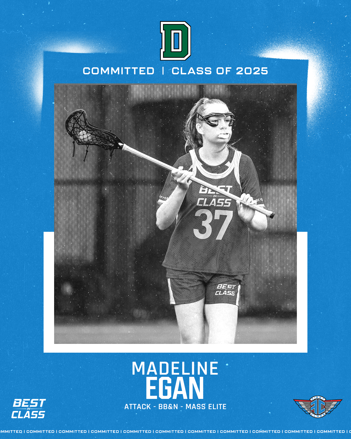 Madeline Egan Commitment Graphic