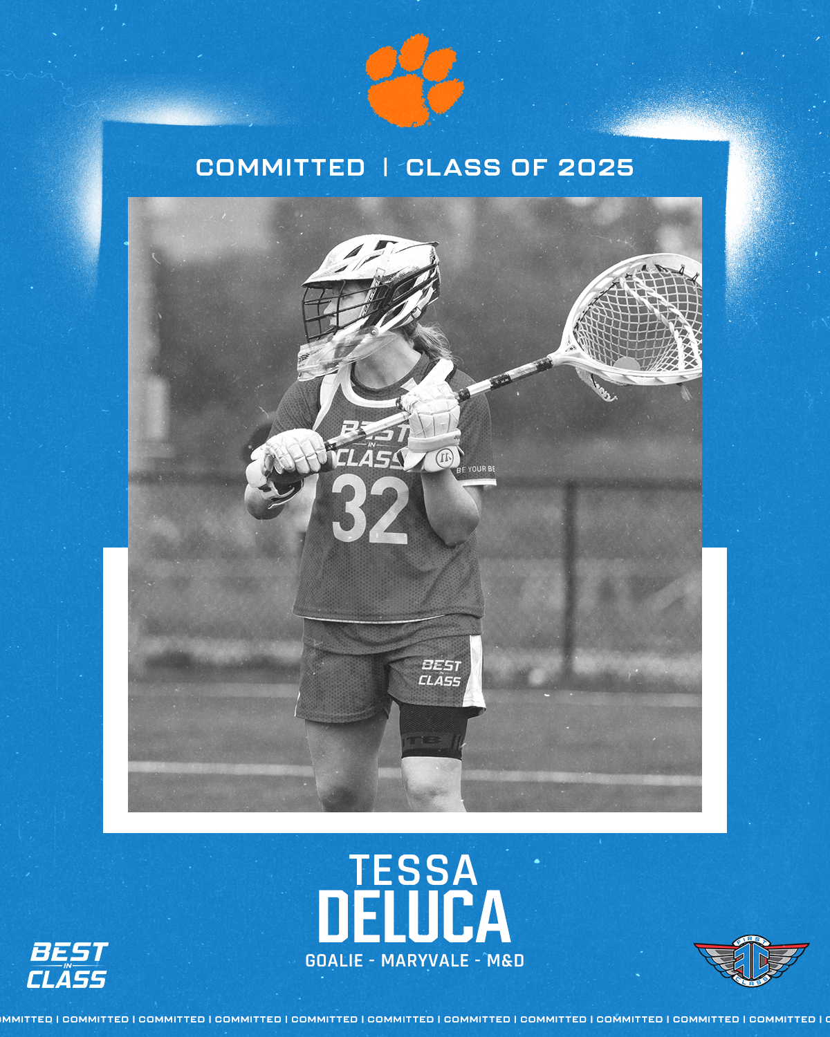 Tessa DeLuca Commitment Graphic