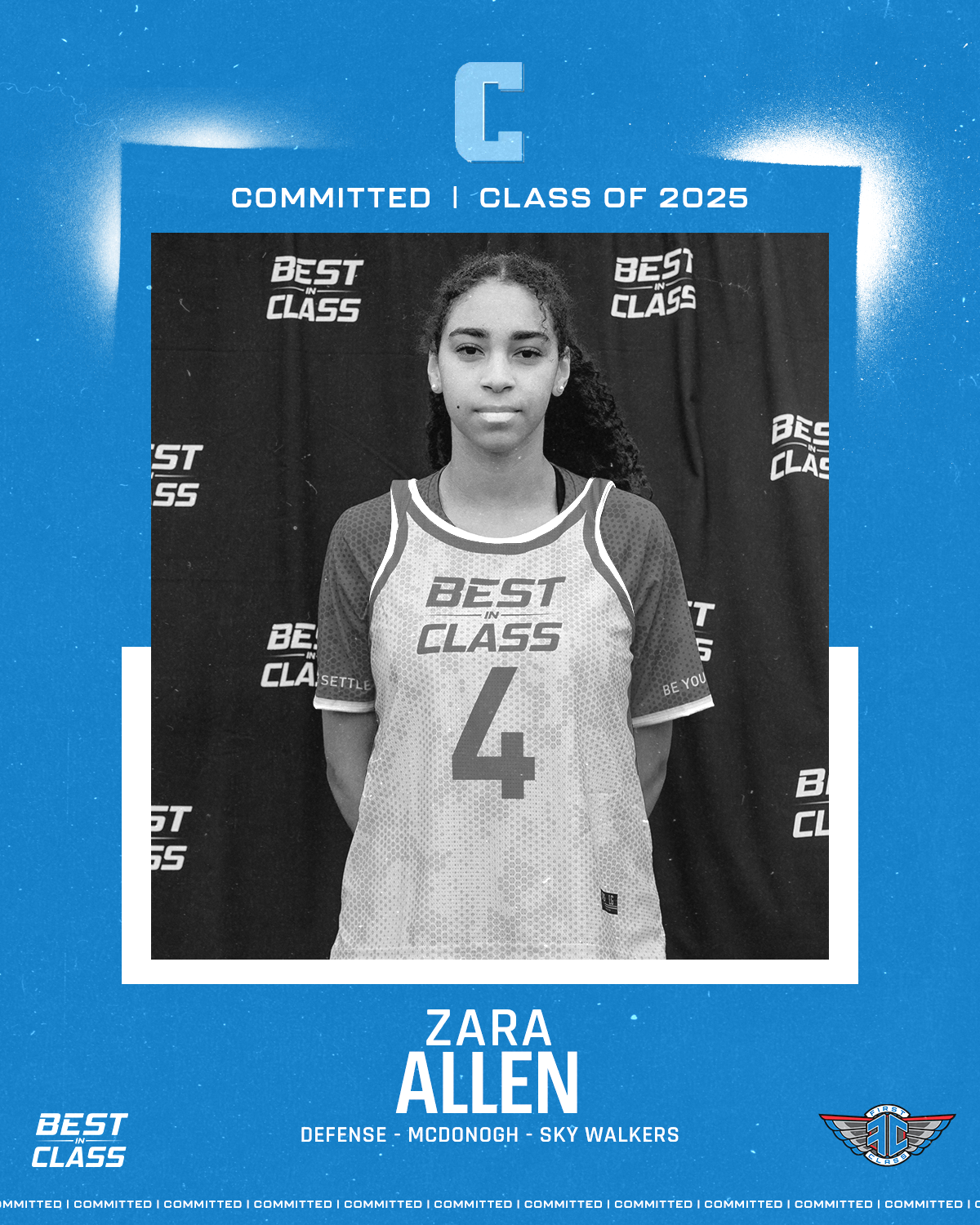 Zara Allen Commitment Graphic