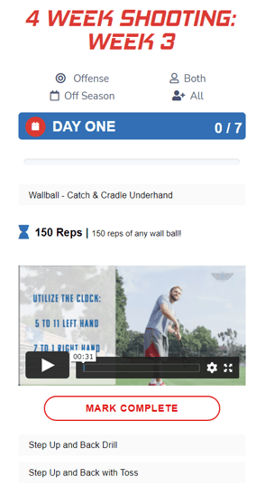 Workouts Example